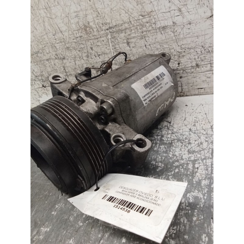 Recambio de compresor aire acondicionado para bmw serie 3 berlina (e36) 2.0 24v referencia OEM IAM 9901275119  