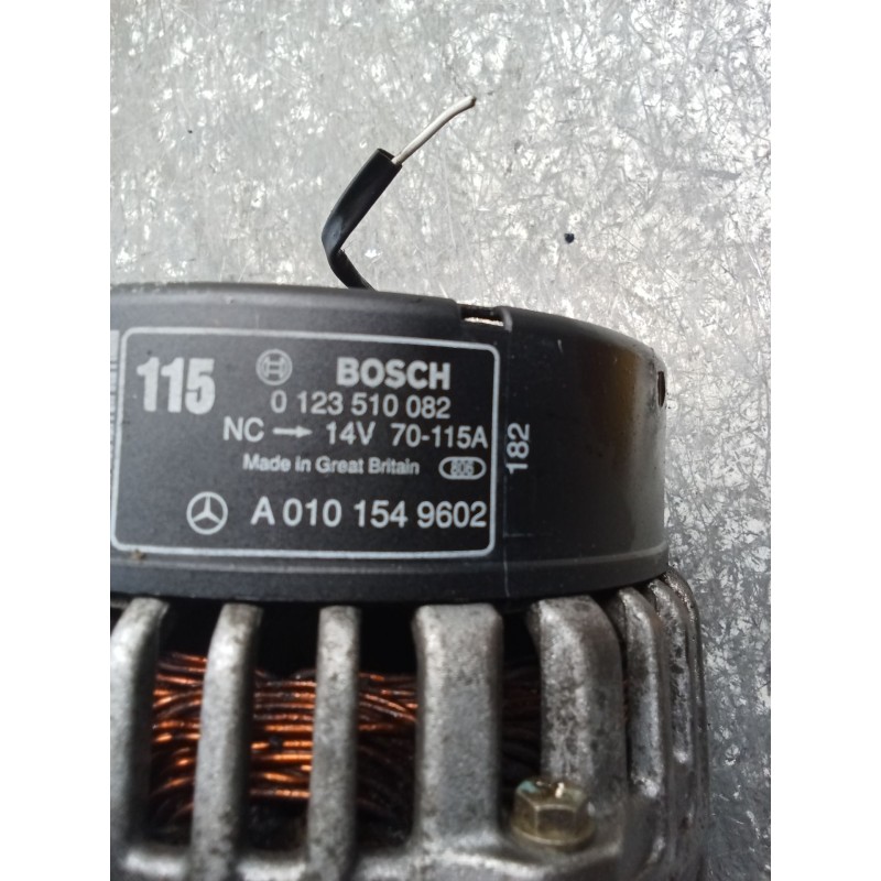 Recambio de alternador para mercedes-benz clase v (638/2) v 220 cdi (638.294) referencia OEM IAM A0101549602 0123510082 BOCH