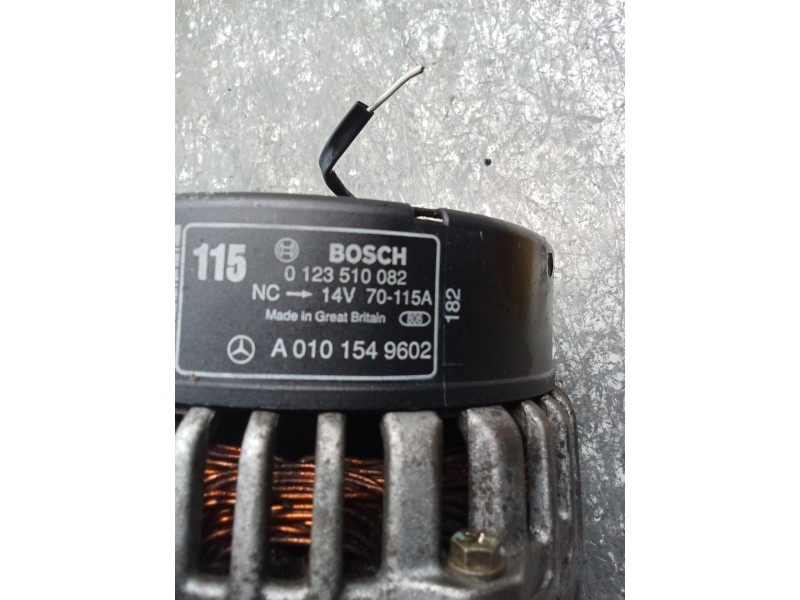 Recambio de alternador para mercedes-benz clase v (638/2) v 220 cdi (638.294) referencia OEM IAM A0101549602 0123510082 BOCH