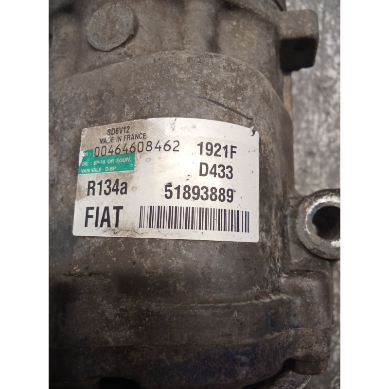 Recambio de compresor aire acondicionado para citroën nemo furgoneta/monovolumen (aa_) 1.3 hdi 75 referencia OEM IAM 51893889  