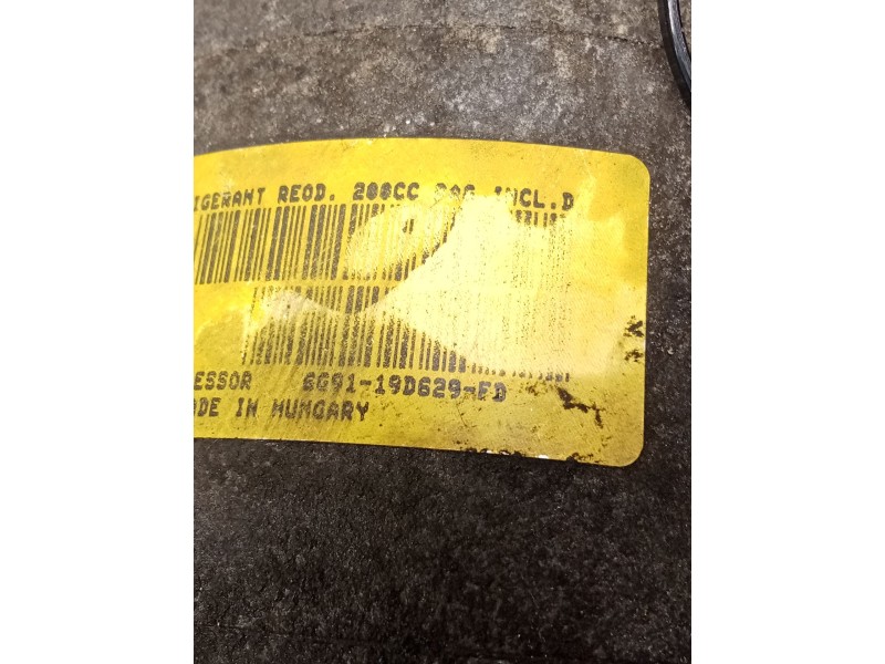 Recambio de compresor aire acondicionado para land rover freelander 2 (l359) 2.2 td4 4x4 referencia OEM IAM 6G9119D629FD  