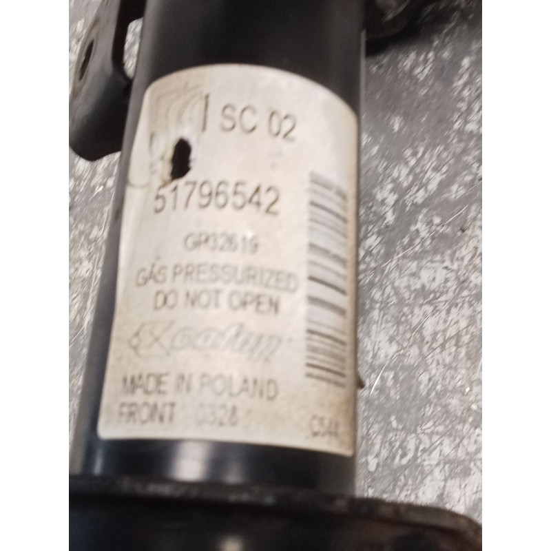 Recambio de amortiguador delantero izquierdo para fiat grande punto (199_) 1.3 d multijet referencia OEM IAM 51796542  