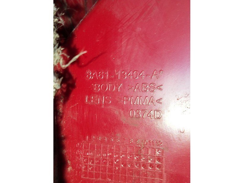 Recambio de piloto trasero derecho para ford fiesta vi (cb1, ccn) 1.25 referencia OEM IAM 1709552 8A6113404A 