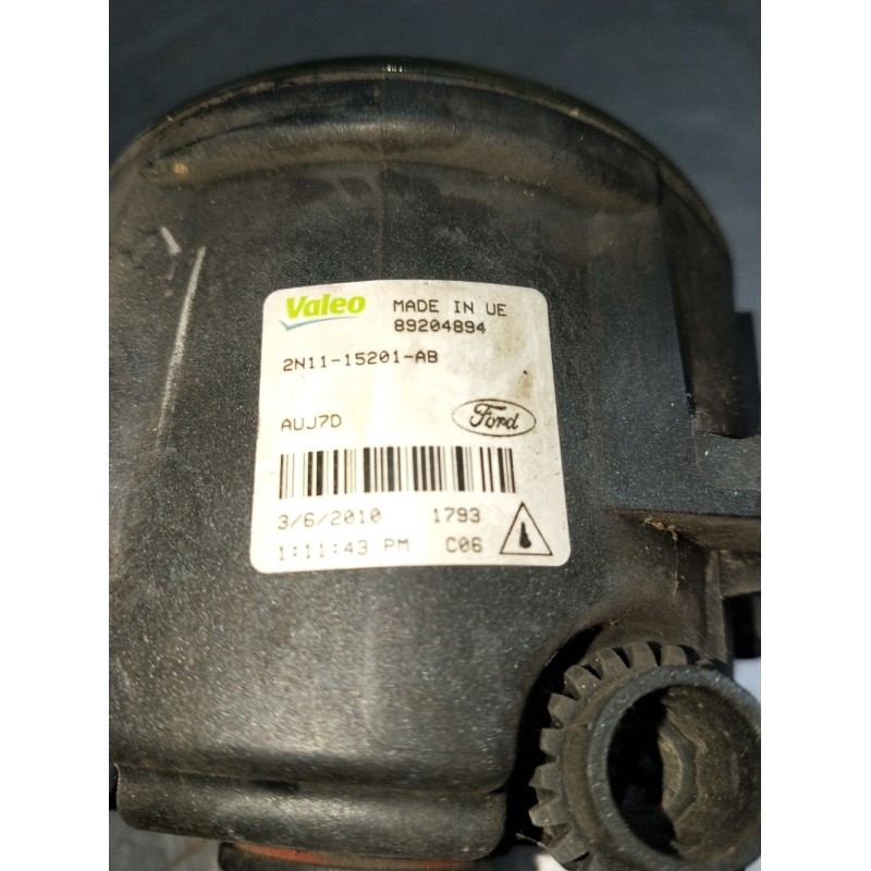Recambio de faro antiniebla izquierdo para ford fiesta vi (cb1, ccn) 1.25 referencia OEM IAM 4550597 89204894 2N1115201AB