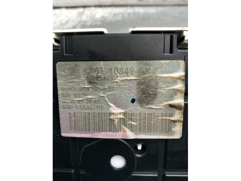 Recambio de cuadro instrumentos para ford fiesta vi (cb1, ccn) 1.25 referencia OEM IAM 8A6T10849AK 8A6F10894BC 