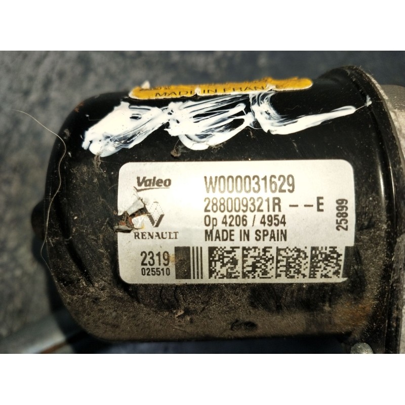 Recambio de motor limpia delantero para dacia sandero ii tce 90 (b8m1, b8ma) referencia OEM IAM 288009321R  