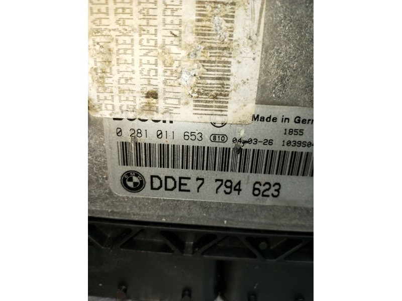 Recambio de centralita motor uce para bmw 3 compact (e46) 318 td referencia OEM IAM 0281011653  