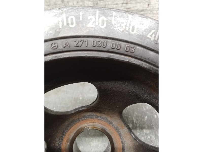 Recambio de polea cigueñal para mercedes-benz clase c (w203) berlina referencia OEM IAM A2710300003   Recambio de polea cigueñal para mercedes-benz clase c (w203) berlina referencia OEM IAM A2710300003