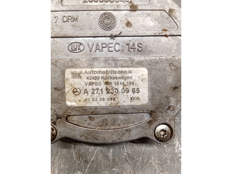 Recambio de depresor freno / bomba vacio para mercedes-benz clase c (w203) berlina referencia OEM IAM A2712300965   Recambio de depresor freno / bomba vacio para mercedes-benz clase c (w203) berlina referencia OEM IAM A2712300965