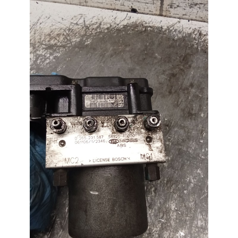 Recambio de abs para kia carnival / grand carnival iii (vq) 2.9 crdi referencia OEM IAM 026580044551369007 0265231587 