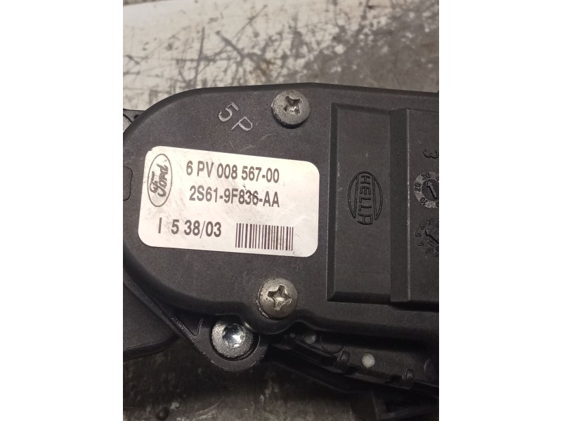 Recambio de potenciometro pedal para ford fusion (ju_) 1.6 referencia OEM IAM 6PV00856700 2S619F836AA 