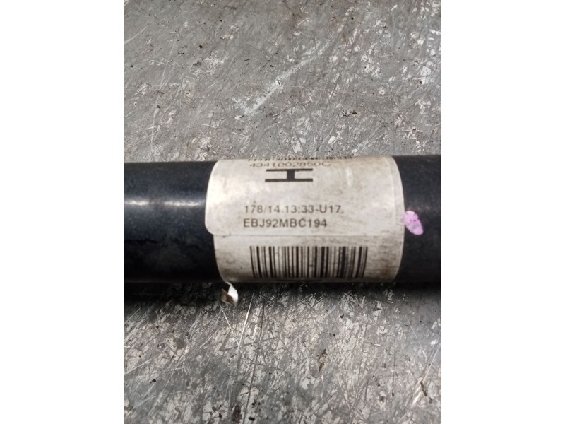 Recambio de transmision delantera derecha para toyota auris (_e18_) 1.3 (nre180_) referencia OEM IAM EBJ92MBC194  