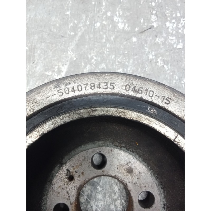 Recambio de polea cigueñal para iveco daily iv caja/chasis 35c13, 35c13 /p, 35s13 d, 35s13, 35s13 /p referencia OEM IAM 50407843
