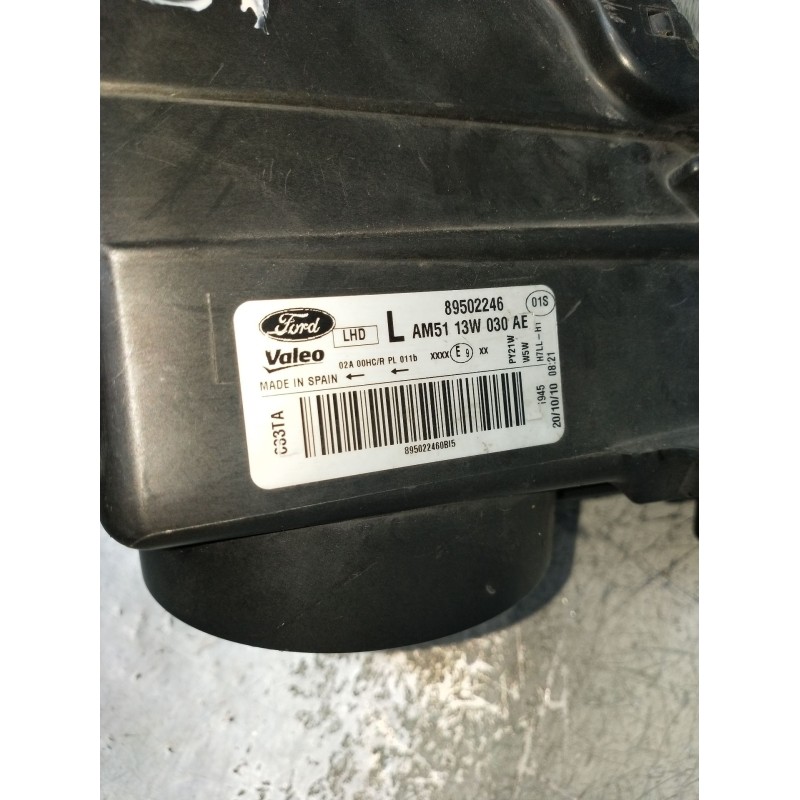 Recambio de faro izquierdo para ford c-max ii (dxa/cb7, dxa/ceu) 1.6 tdci referencia OEM IAM AM5113W030AE 89502246 