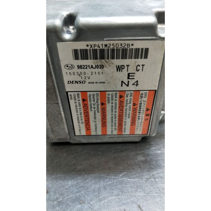 Recambio de centralita airbag para subaru legacy v (bm) 2.0 d awd (bmd) referencia OEM IAM 9822aj030  
