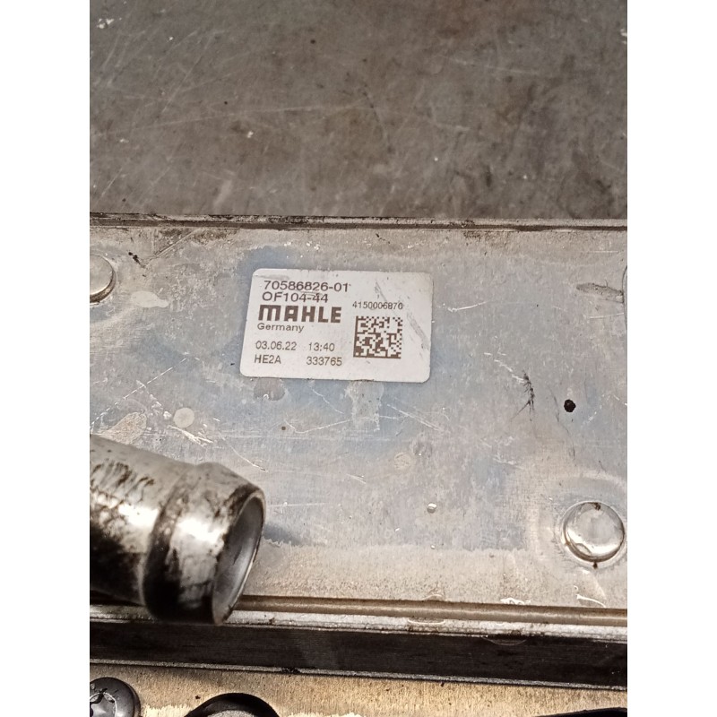 Recambio de enfriador aceite motor para mercedes-benz sprinter ii james cook (906) 2.1 cdi cat referencia OEM IAM C.MOTOR 651955