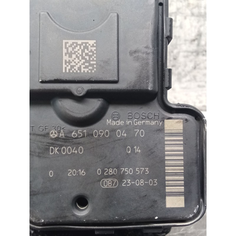 Recambio de caja mariposa para mercedes-benz sprinter ii james cook (906) 2.1 cdi cat referencia OEM IAM C.MOTOR 651955 A6510900