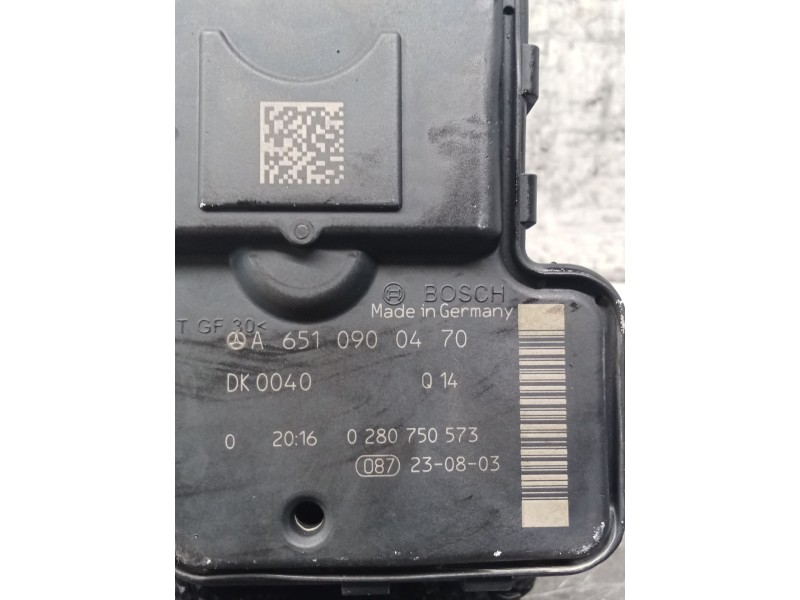 Recambio de caja mariposa para mercedes-benz sprinter ii james cook (906) 2.1 cdi cat referencia OEM IAM C.MOTOR 651955 A6510900