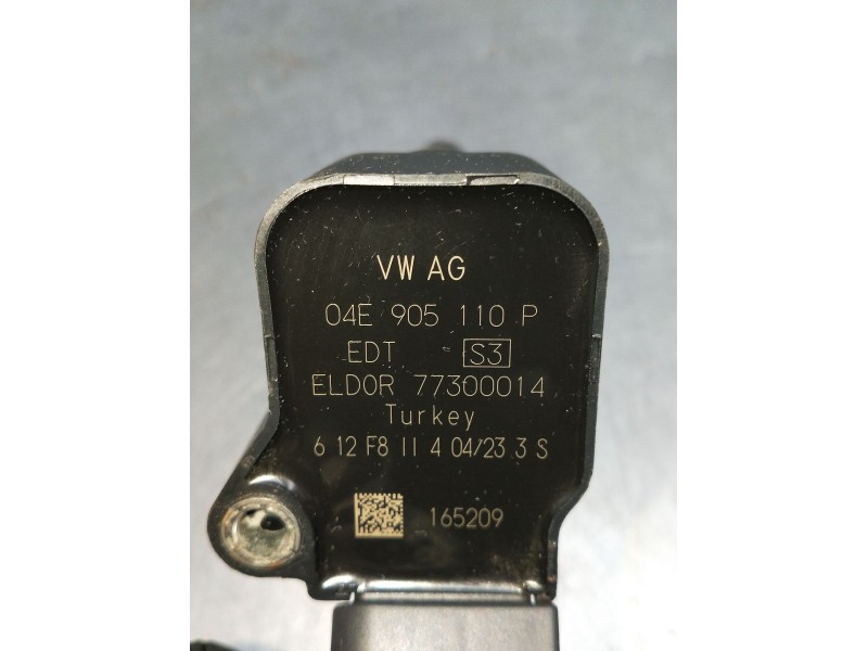 Recambio de bobina encendido para audi a1 sportback (gba) referencia OEM IAM 04E905110P 77300014 