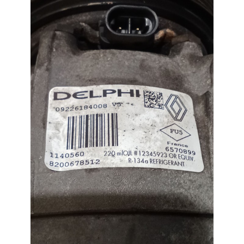 Recambio de compresor aire acondicionado para renault trafic ii furgoneta (fl) 1.9 dci 100 (fl0c) referencia OEM IAM 8200678512 