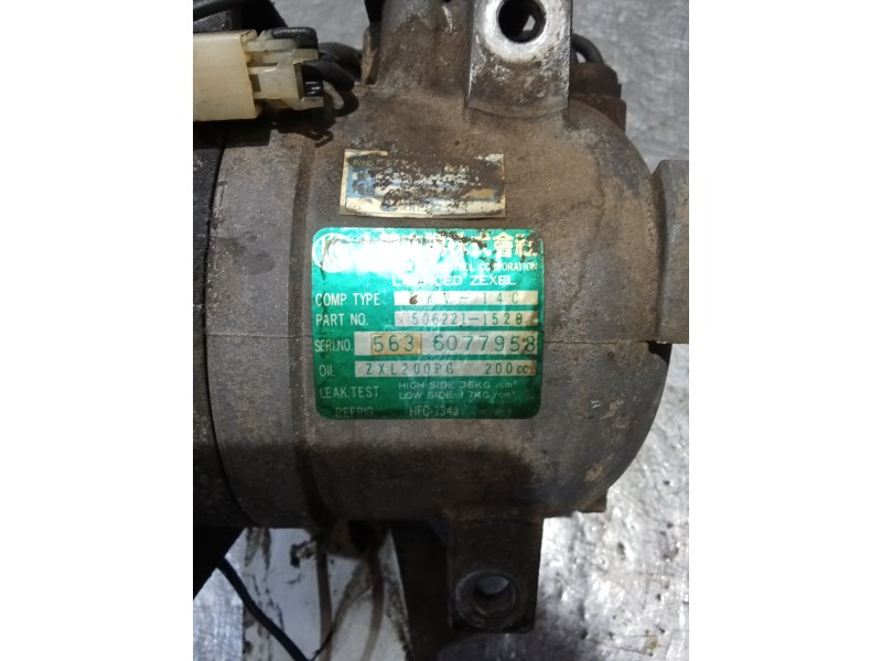 Recambio de compresor aire acondicionado para ssangyong musso (fj) 2.9 d referencia OEM IAM 5062211520  