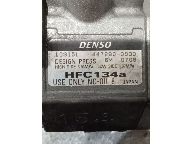 Recambio de compresor aire acondicionado para subaru legacy v (bm) 2.0 d awd (bmd) referencia OEM IAM 4472800930  