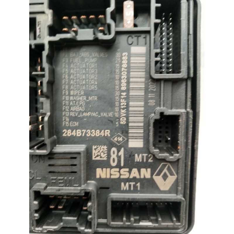 Recambio de caja reles / fusibles para renault captur ii (hf_) tce 140 (hfn0) referencia OEM IAM 284B73384R 5DVK13F14 8963078883