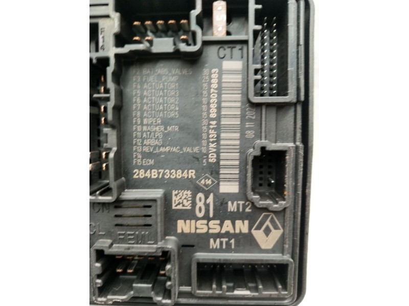 Recambio de caja reles / fusibles para renault captur ii (hf_) tce 140 (hfn0) referencia OEM IAM 284B73384R 5DVK13F14 8963078883