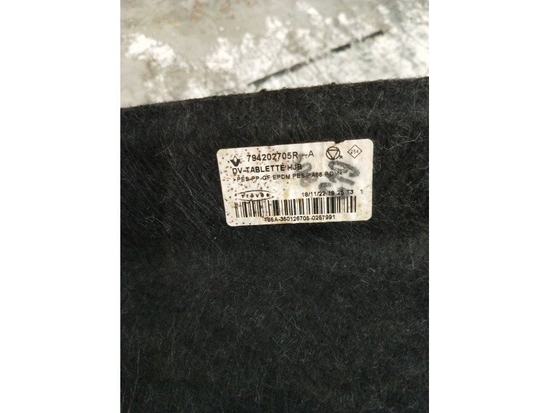 Recambio de bandeja trasera para renault captur ii (hf_) tce 140 (hfn0) referencia OEM IAM 794202705R  