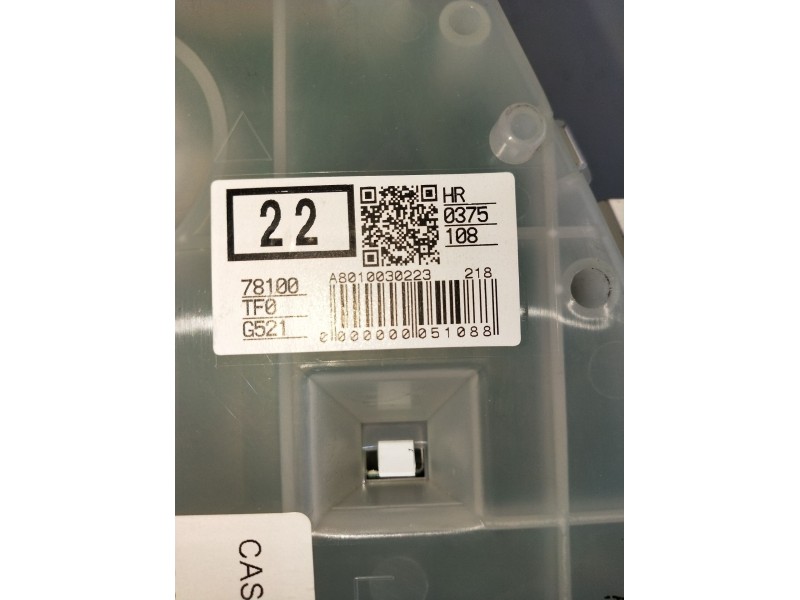 Recambio de cuadro instrumentos para honda jazz iii (ge_, gg_, gp_, za_) 1.4 referencia OEM IAM HR0375108  