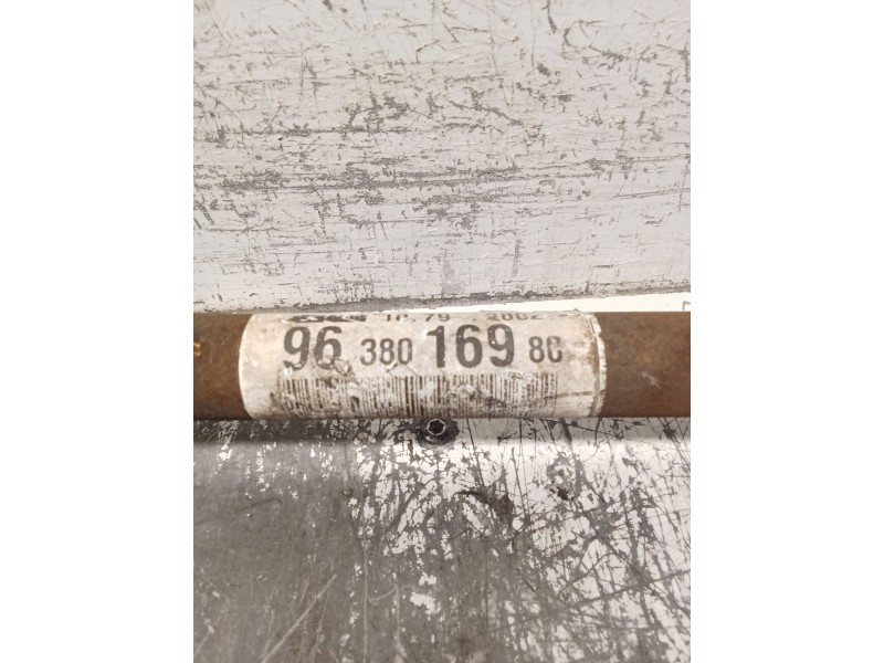 Recambio de transmision delantera izquierda para citroën c3 i (fc_, fn_) 1.6 16v referencia OEM IAM 9638016989  