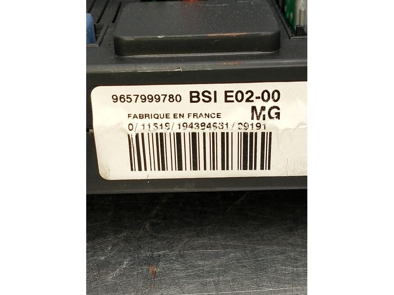 Recambio de caja reles / fusibles para citroën xsara picasso (n68) 1.6 hdi referencia OEM IAM 9657999780  