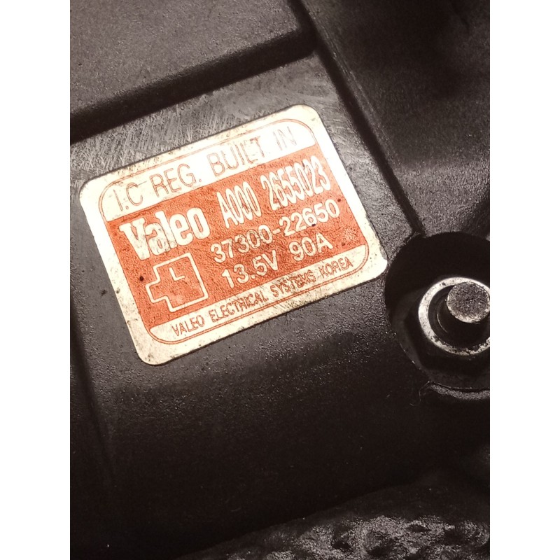 Recambio de alternador para kia sportage ii (je_, km_) 2.0 i 16v referencia OEM IAM A0002655023  