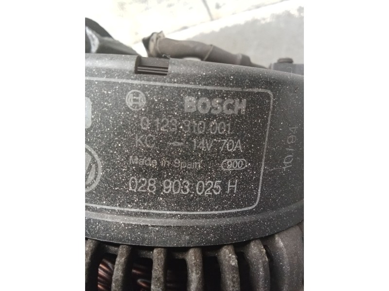 Recambio de alternador para seat ibiza ii (6k1) 1.4 i referencia OEM IAM 0123310001 028903025H 