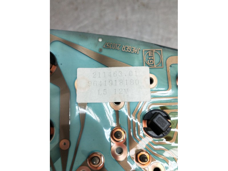 Recambio de cuadro instrumentos para citroën c15 furgoneta/monovolumen (vd_) 1.9 d referencia OEM IAM 9641918180  