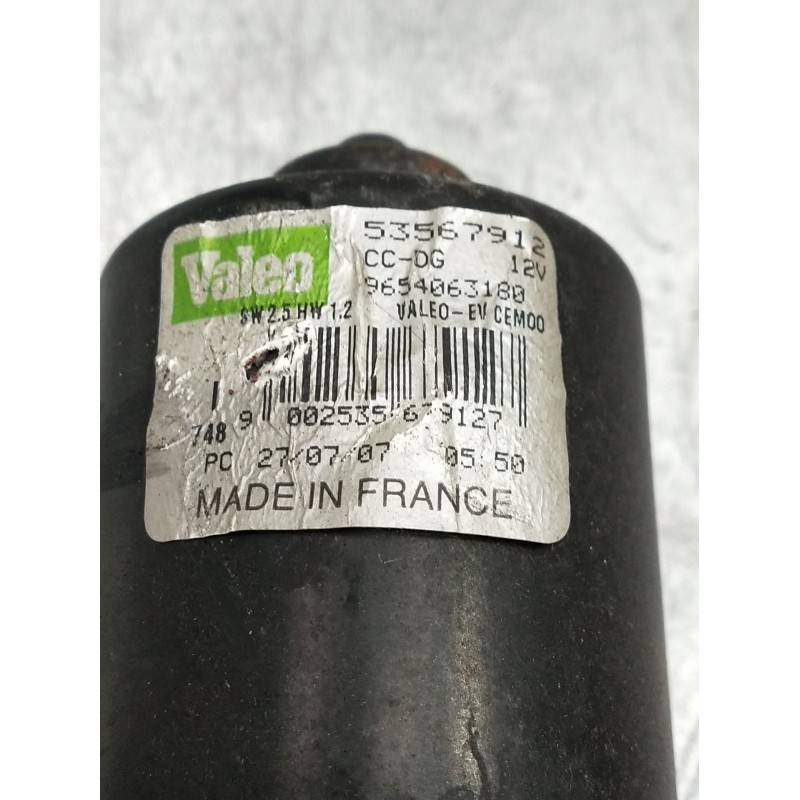 Recambio de motor limpia delantero para citroën c4 grand picasso i (ua_) 1.6 hdi referencia OEM IAM 53567912 9654063180 izquierd