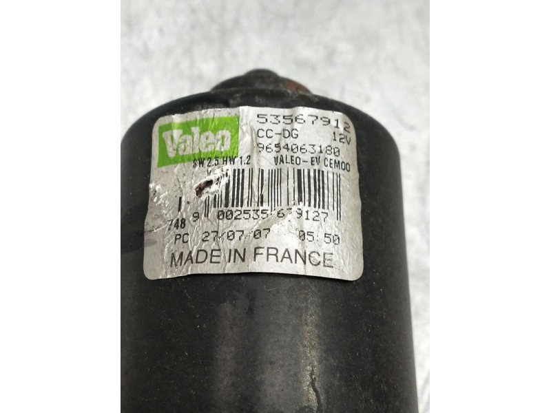 Recambio de motor limpia delantero para citroën c4 grand picasso i (ua_) 1.6 hdi referencia OEM IAM 53567912 9654063180 izquierd