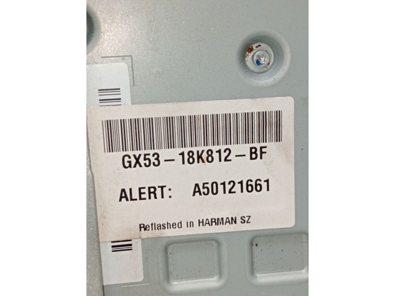 Recambio de sistema audio / radio cd para land rover range rover evoque (l538) 2.0 d 4x4 referencia OEM IAM gx5318k812bf a501216