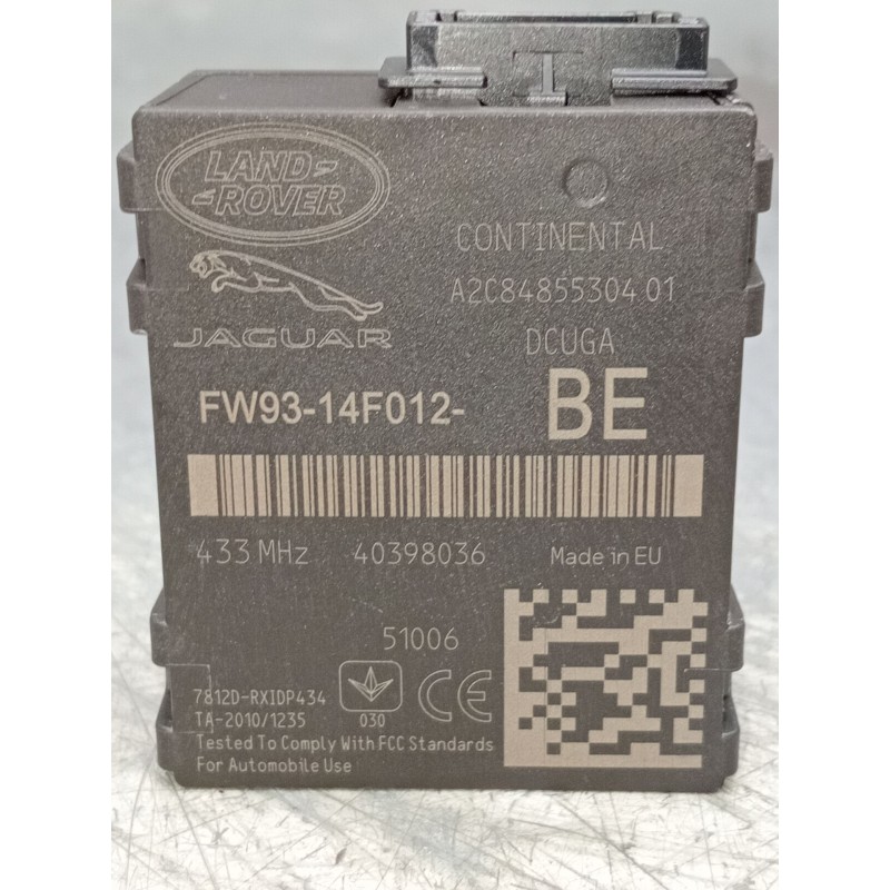 Recambio de modulo electronico para land rover range rover evoque (l538) 2.0 d 4x4 referencia OEM IAM a2c8485530401 fw9314f012 