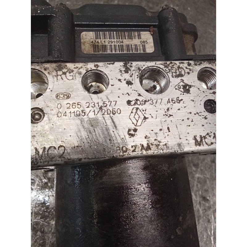 Recambio de abs para renault megane ii (bm0/1_, cm0/1_) 1.9 dci (bm0g, cm0g) referencia OEM IAM 0265231577 026580044008549029 