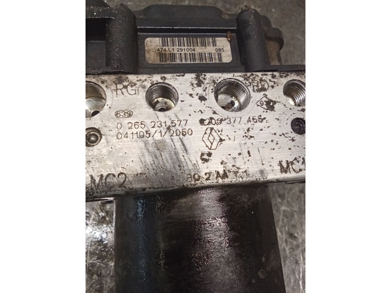 Recambio de abs para renault megane ii (bm0/1_, cm0/1_) 1.9 dci (bm0g, cm0g) referencia OEM IAM 0265231577 026580044008549029 