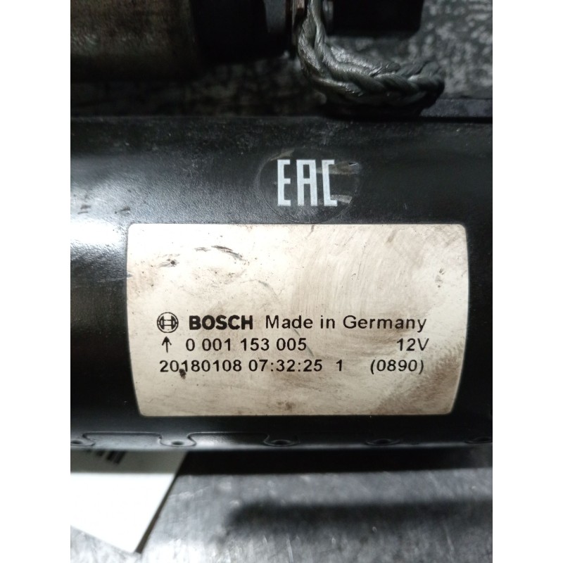 Recambio de motor arranque para skoda octavia iii (5e3, nl3, nr3) 2.0 tdi referencia OEM IAM 0001153005  