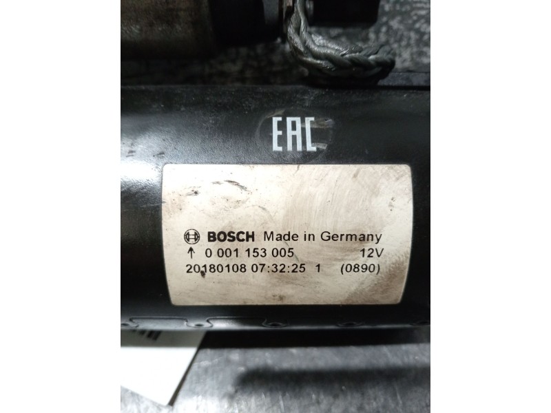 Recambio de motor arranque para skoda octavia iii (5e3, nl3, nr3) 2.0 tdi referencia OEM IAM 0001153005  