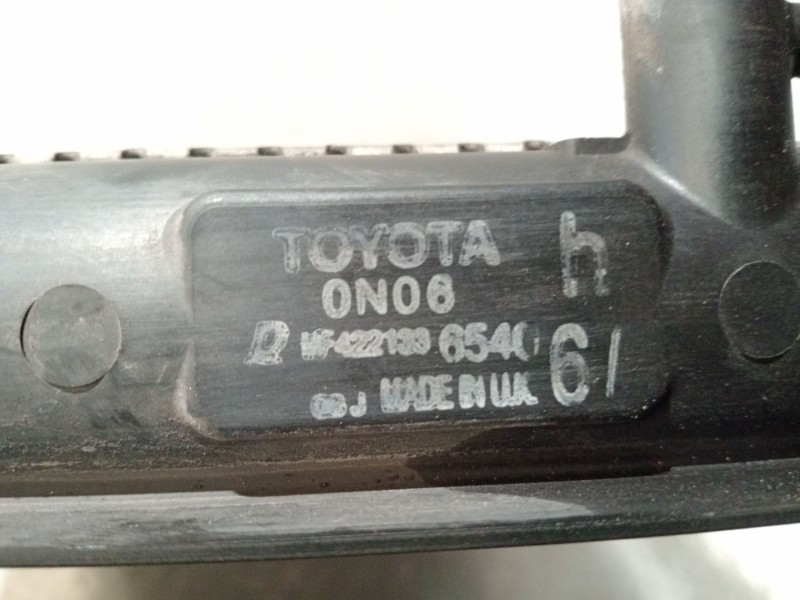 Recambio de radiador agua para toyota auris (_e15_) 1.4 d-4d (nde150_) referencia OEM IAM 4221336540  