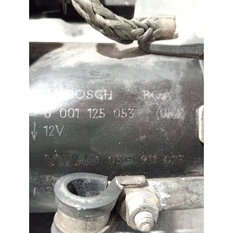 Recambio de motor arranque para audi a4 b7 (8ec) 2.0 tdi 16v referencia OEM IAM 03G911023 0001125053 