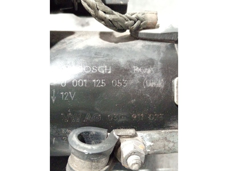 Recambio de motor arranque para audi a4 b7 (8ec) 2.0 tdi 16v referencia OEM IAM 03G911023 0001125053 