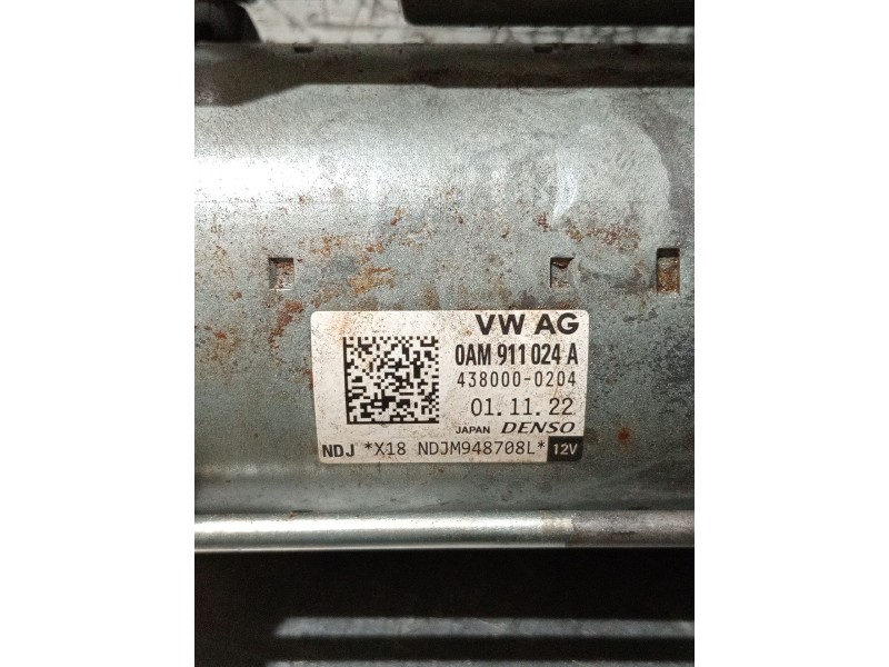 Recambio de motor arranque para audi a1 sportback (gba) referencia OEM IAM 0AM911024A 4380000204 