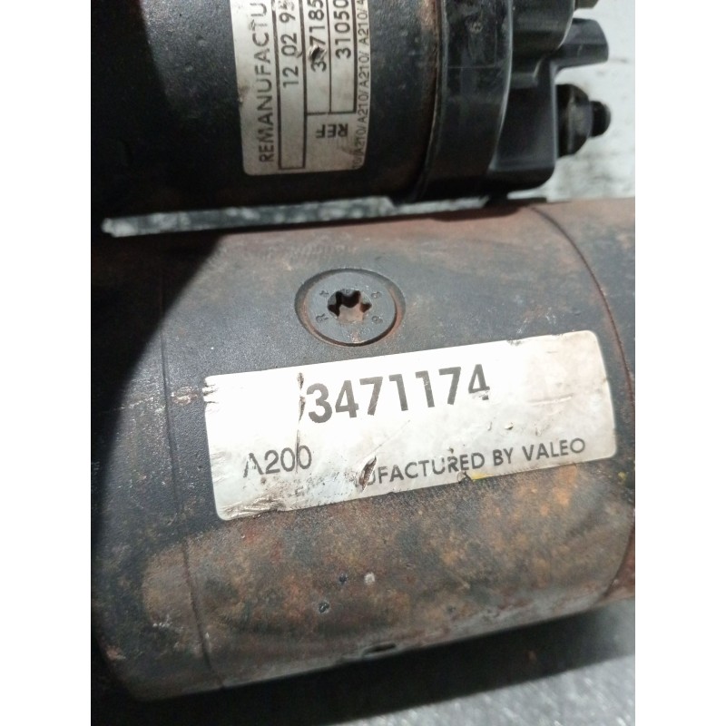 Recambio de motor arranque para opel omega a (v87) 2.0 (f19, m19, n19) referencia OEM IAM 3471174  