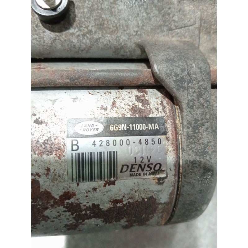 Recambio de motor arranque para land rover freelander 2 (l359) 2.2 td4 4x4 referencia OEM IAM 6G9N11000MA 4280004850 