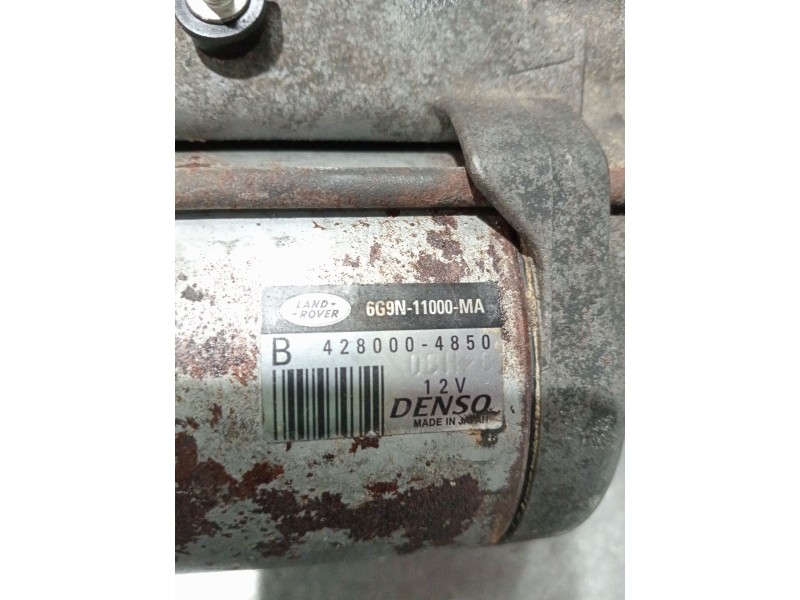 Recambio de motor arranque para land rover freelander 2 (l359) 2.2 td4 4x4 referencia OEM IAM 6G9N11000MA 4280004850 